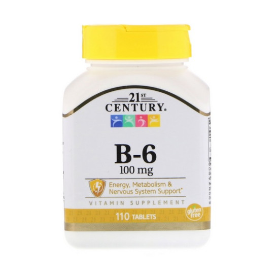 B6 vitamin 100mg 110 tabletta - 21st. Century