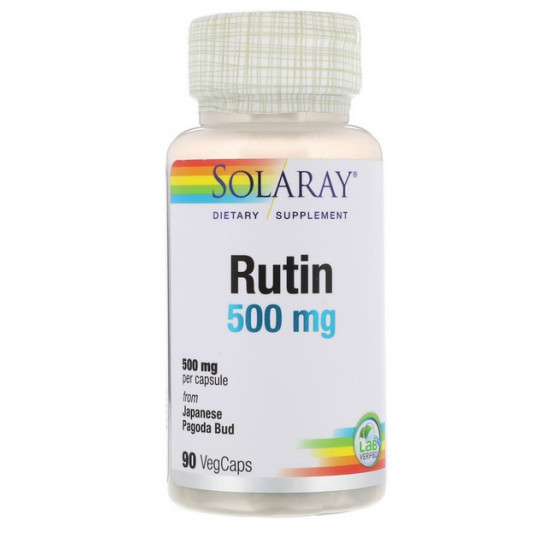 Rutin - Bioflavonoid - 500mg - 90db kapszula - Solaray