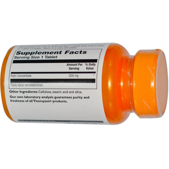 Rutin - Bioflavonoid - 500mg - 60db tabletta - Thompson