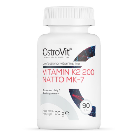 K2 200mcg Natto MK-7 - 90db tabletta - Ostrovit
