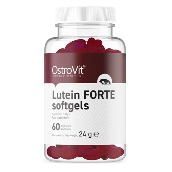 Lutein Forte 40mg + Zeaxanthin 2mg - 60 softgél - Ostrovit